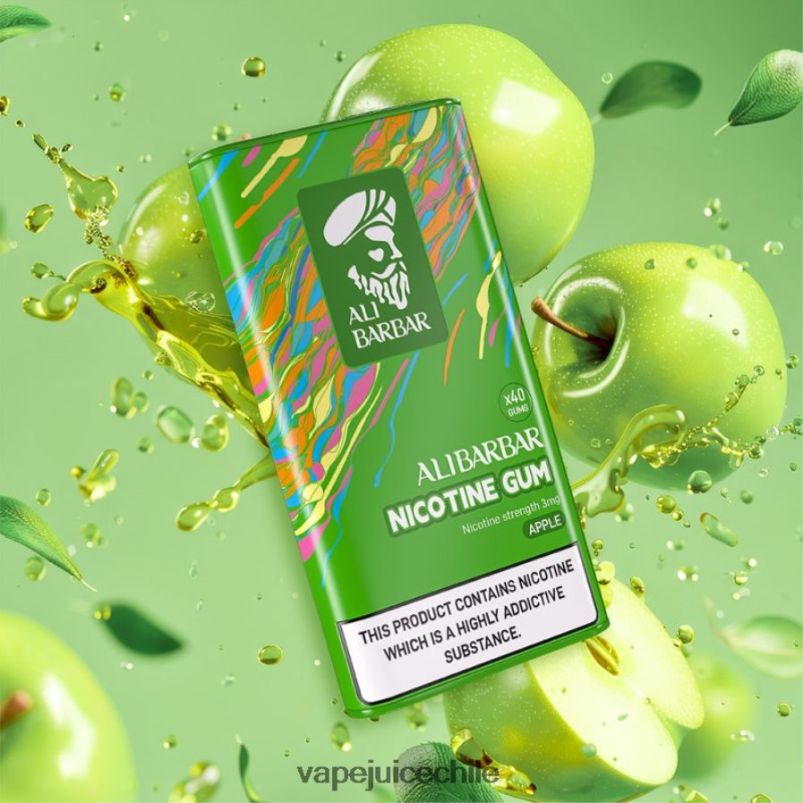 Alibarbar chicle de nicotina manzana V0F08098 Vape Recargable