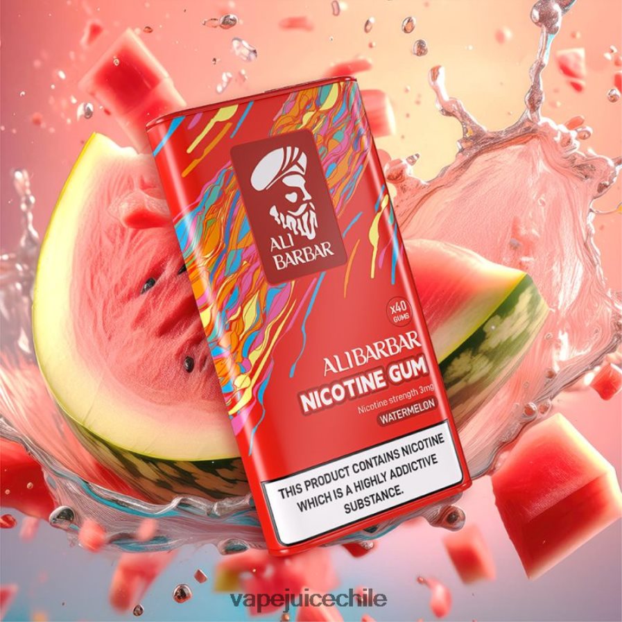 Alibarbar chicle de nicotina sandía V0F080103 Vape Recargable