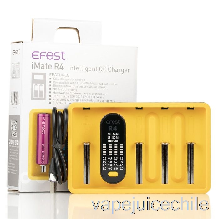 Vape Mientras Se Realiza El Cargador Inteligente Imate R4 Qc