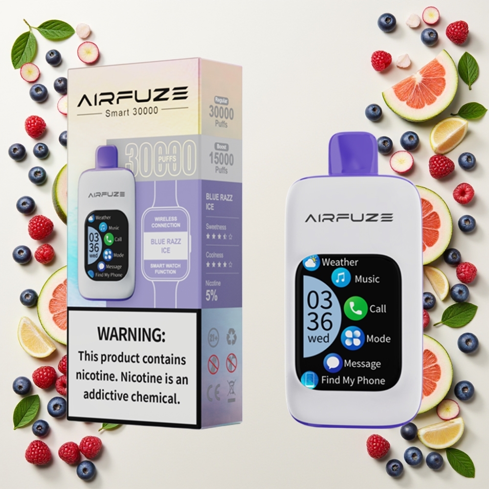AirFuze Smart 30000 Puffs Dispositivo Pod Pantalla Táctil 5% Nicotina
