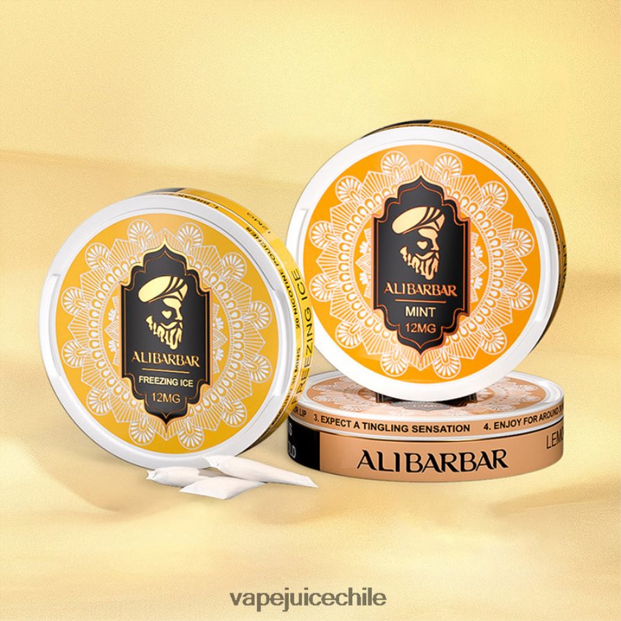 Alibarbar bolsas de nicotina arándano frambuesa agria V0F08080 Cigarro Electrónico Chile
