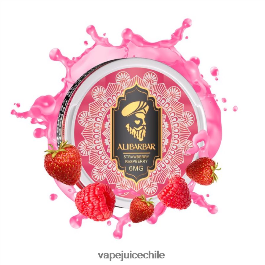 Alibarbar bolsas de nicotina frambuesa fresa V0F08092 Vape Fume