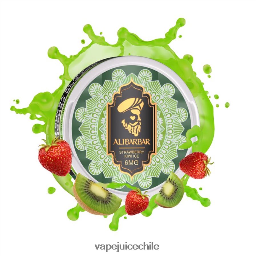 Alibarbar bolsas de nicotina hielo de fresa y kiwi V0F08091 Vape Chile