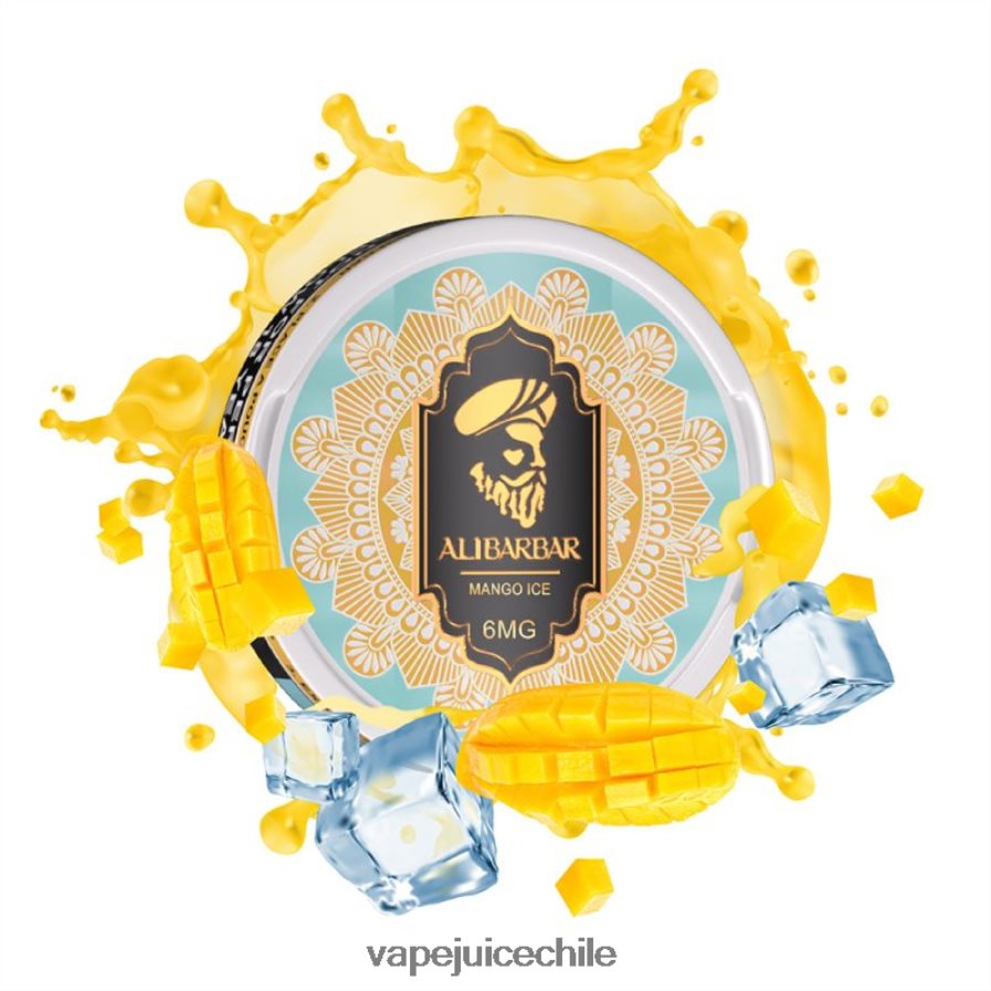 Alibarbar bolsas de nicotina hielo de mango V0F08087 Vape Fume