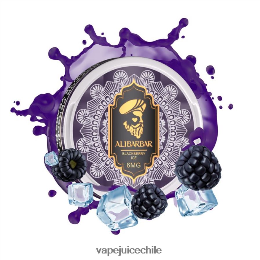 Alibarbar bolsas de nicotina hielo de mora V0F08097 Vape Fume