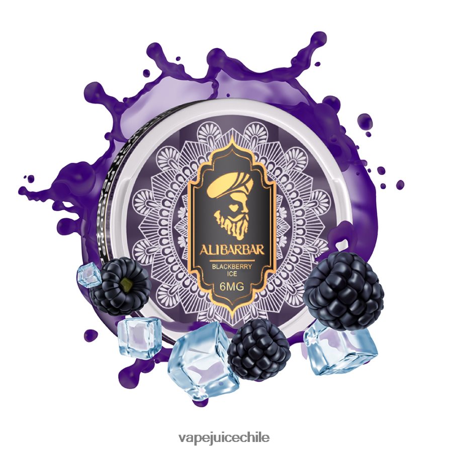 Alibarbar bolsas de nicotina hielo de sandia fresa V0F08093 Vape Recargable