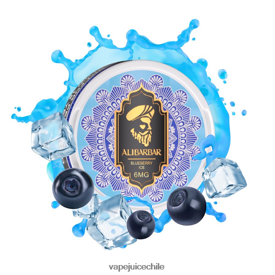 Alibarbar bolsas de nicotina hielo de sandia fresa V0F08093 Vape Recargable