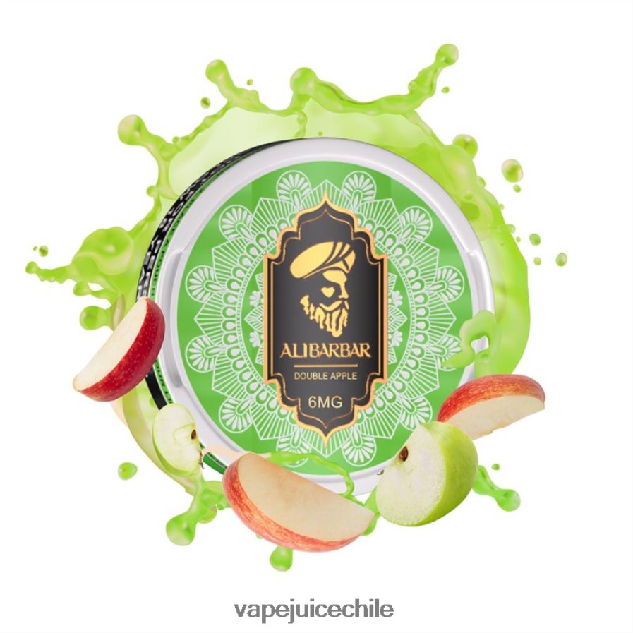 Alibarbar bolsas de nicotina manzana doble V0F08096 Vape Chile