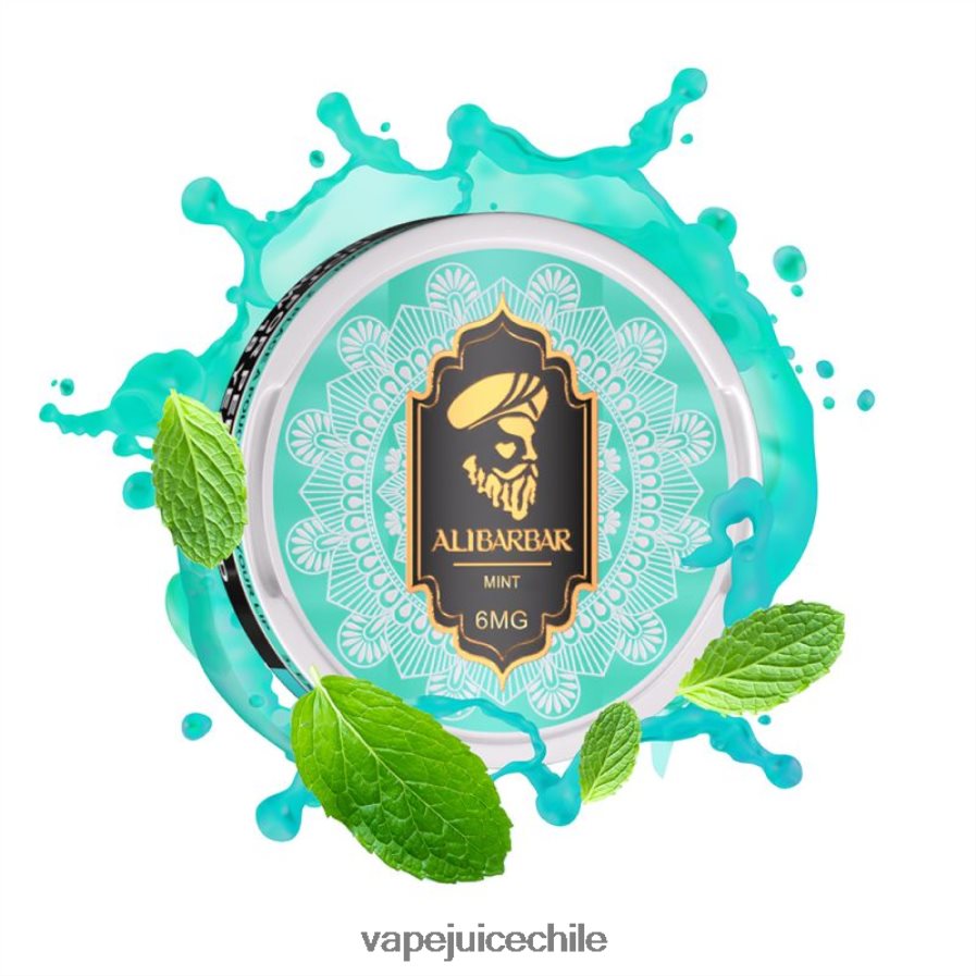 Alibarbar bolsas de nicotina menta V0F08089 Vape Desechable