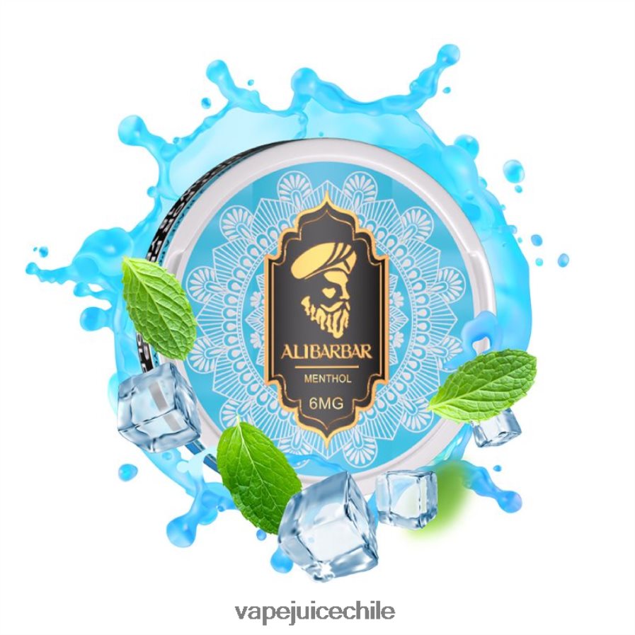 Alibarbar bolsas de nicotina mentol V0F08088 Vape Recargable