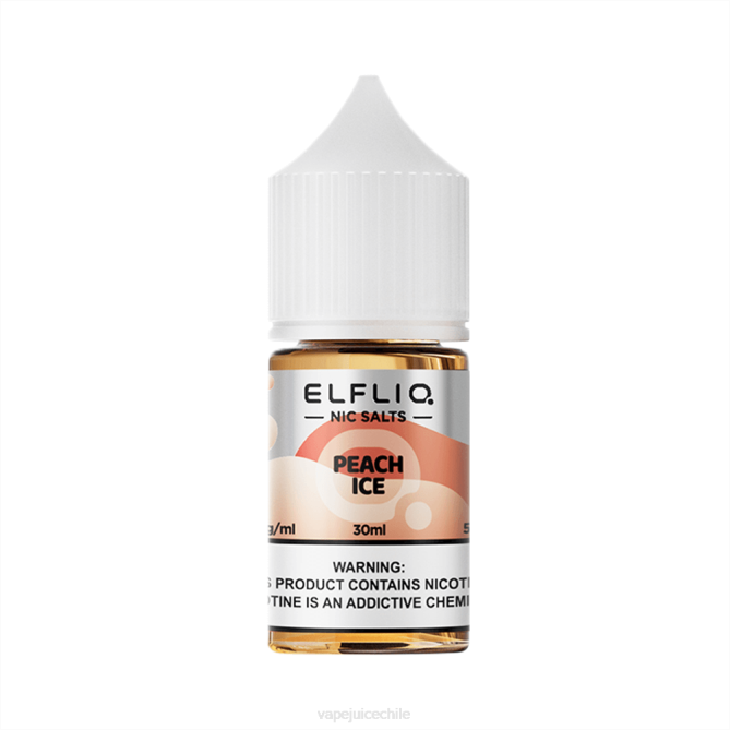 ELFBAR ELFLIQ nic sal 30 ml hielo de durazno 4NNT22