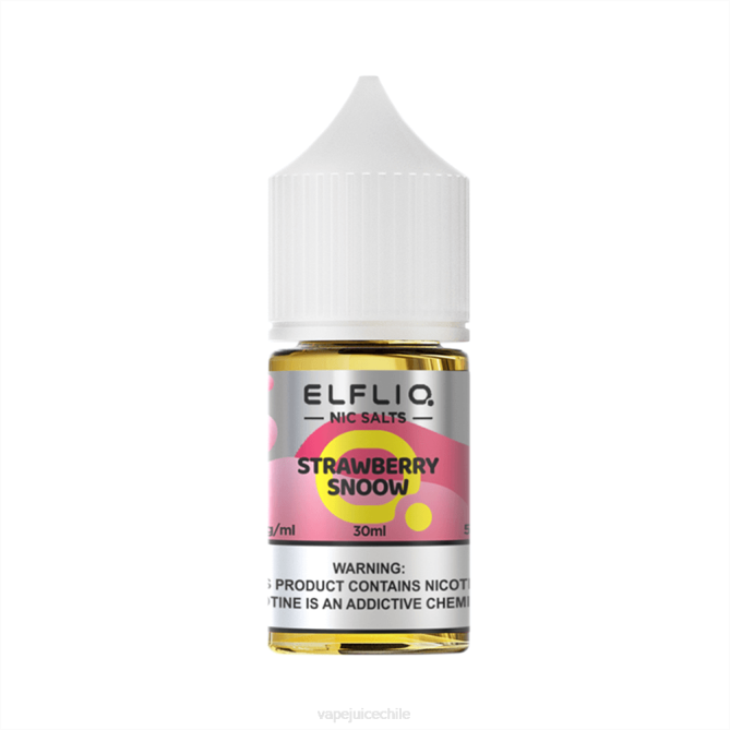 ELFBAR ELFLIQ nic sal 30 ml snoow de fresa 4NNT33