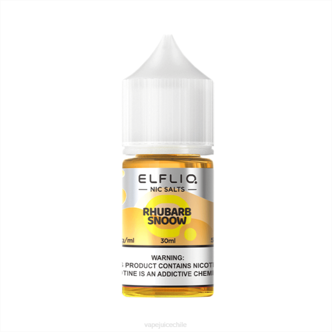 ELFBAR ELFLIQ nic sal 30 ml snoow de ruibarbo 4NNT26