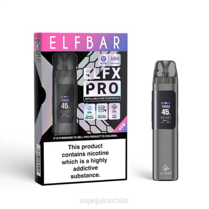 ELFBAR ELFX Pro ABRIR APOL DE POD gris 4NNT3