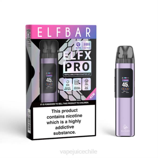ELFBAR ELFX Pro ABRIR APOL DE POD púrpura 4NNT2
