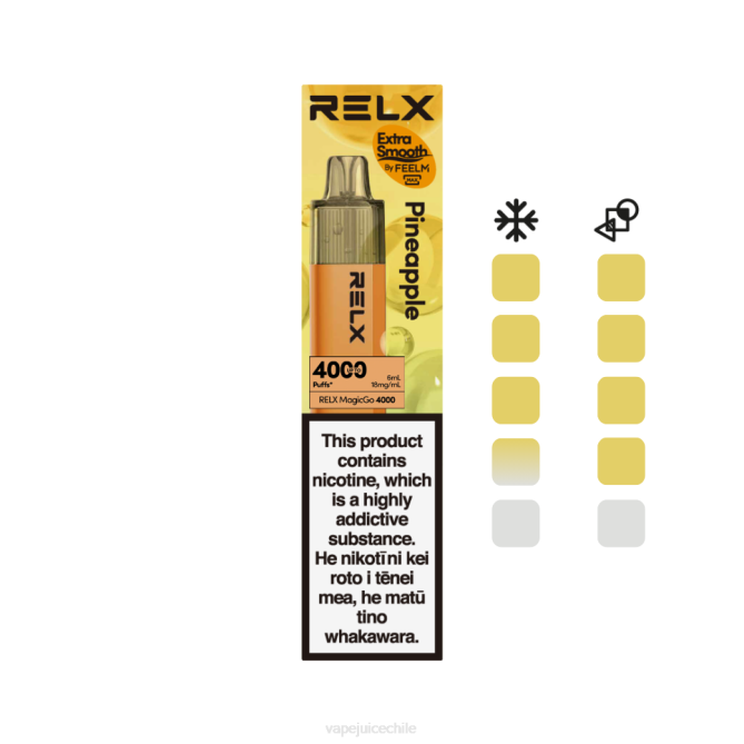 Vape Chile piña - RELX MagicGo 4000 vaporizadores desechables 224V1