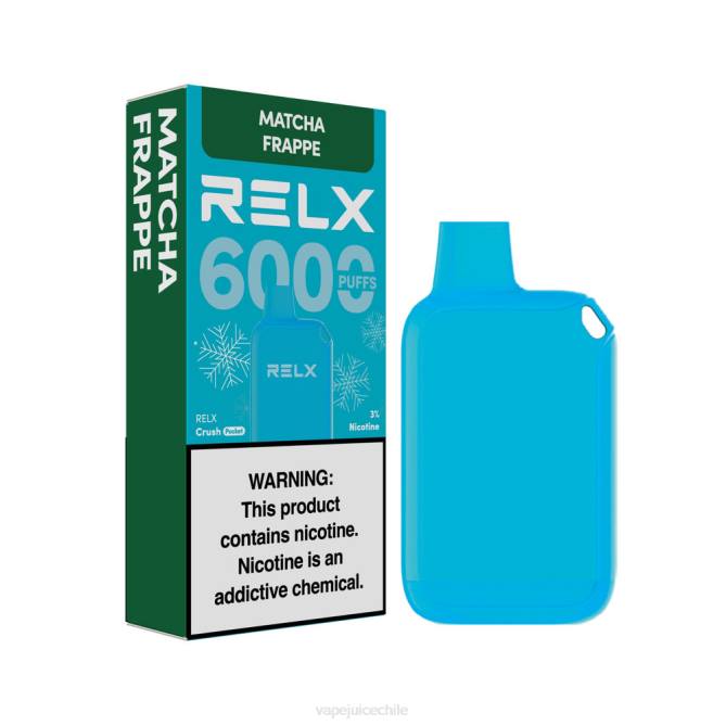 Vape Chile frappé de matcha - RELX Crush Pocket 6000 helado 224V17