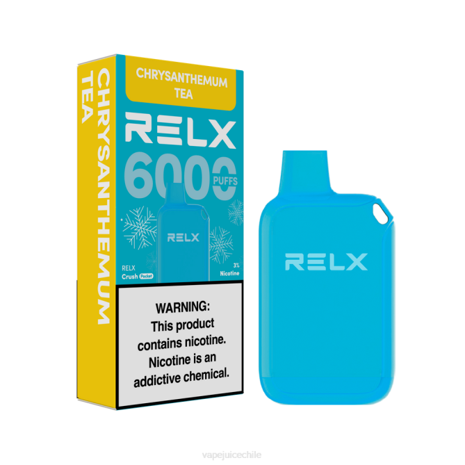 Vape Chile té de crisantemo - RELX Crush Pocket 6000 helado 224V21