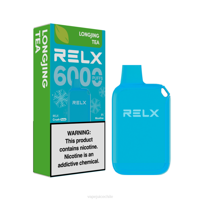 Vape Chile té longjing - RELX Crush Pocket 6000 helado 224V9