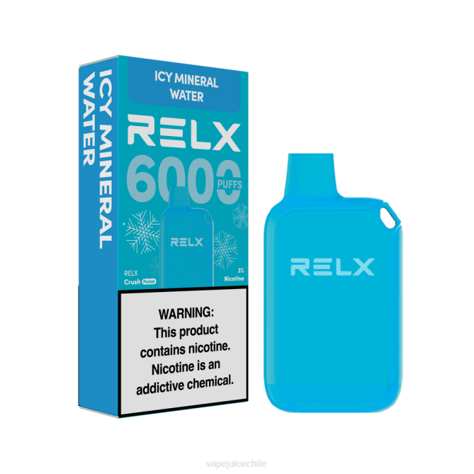 Vape Desechable agua mineral helada - RELX Crush Pocket 6000 helado 224V23