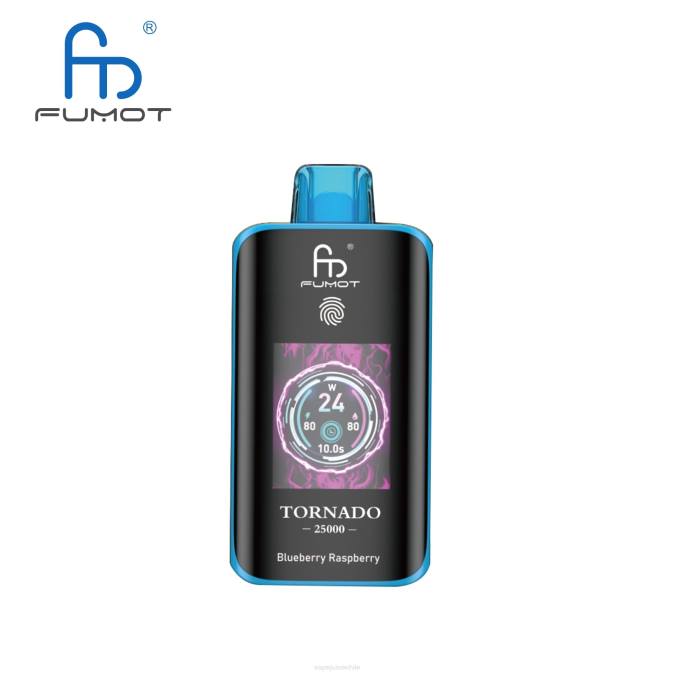 Fumot Tornado 25000 vaporizadores desechables frambuesa arándano | DX6L3 Vape Liquid