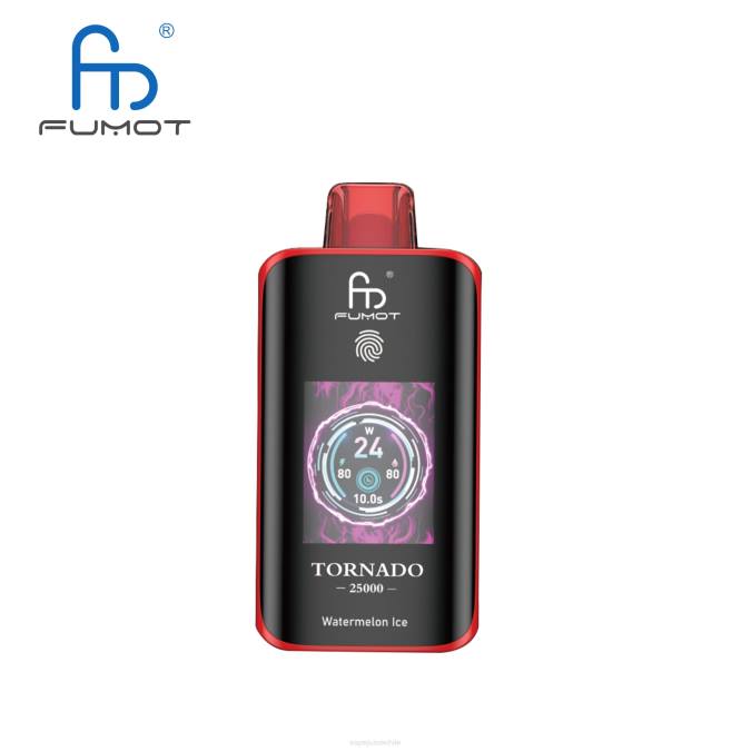 Fumot Tornado 25000 vaporizadores desechables hielo de sandia | DX6L12 Vape Liquid