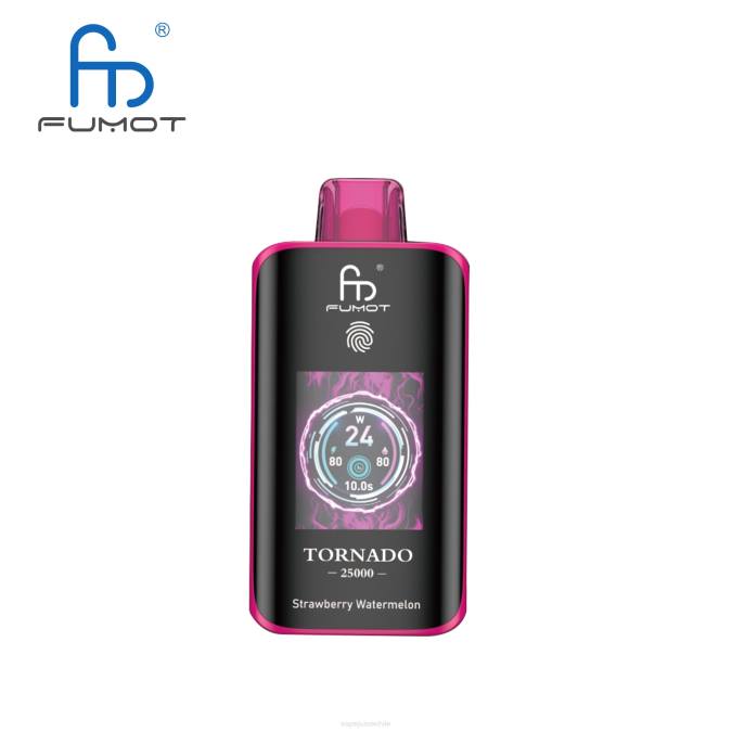 Fumot Tornado 25000 vaporizadores desechables sandia fresa | DX6L16 Vape Liquid