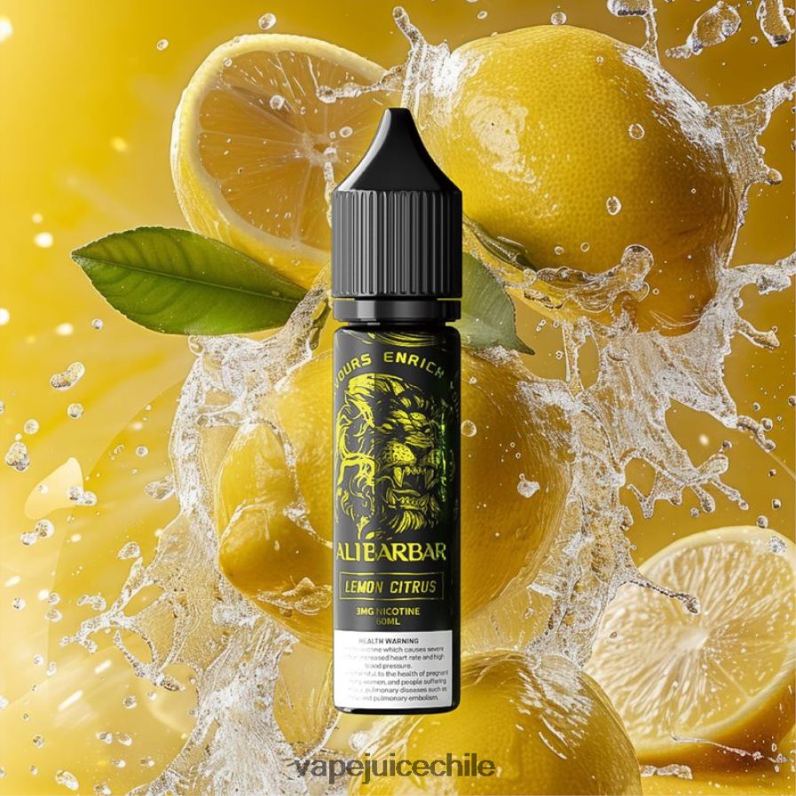 Alibarbar narguile de ónix cítricos de limón V0F080108 Vape Recargable