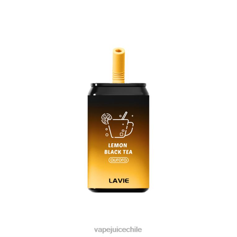B0PZ6150 Vape Recargable - té negro de limón LAVIE Aurora 11000 bocanadas