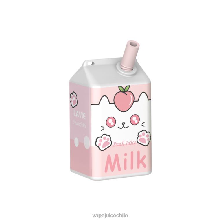 B0PZ6179 Vape Desechable - jugo de durazno LAVIE MILK 7000 bocanadas