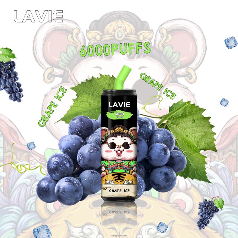 B0PZ6269 Vape Chile - hielo de uva LAVIE Coke BAR 6000 bocanadas