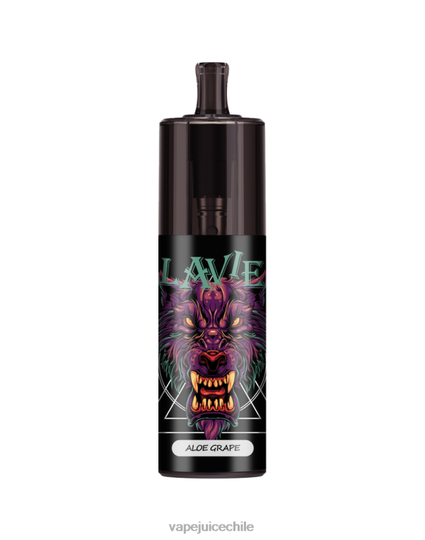 B0PZ6330 Vape Recargable - áloe uva LAVIE COLOUR BAR Control de flujo de aire de 10000 inhalaciones.