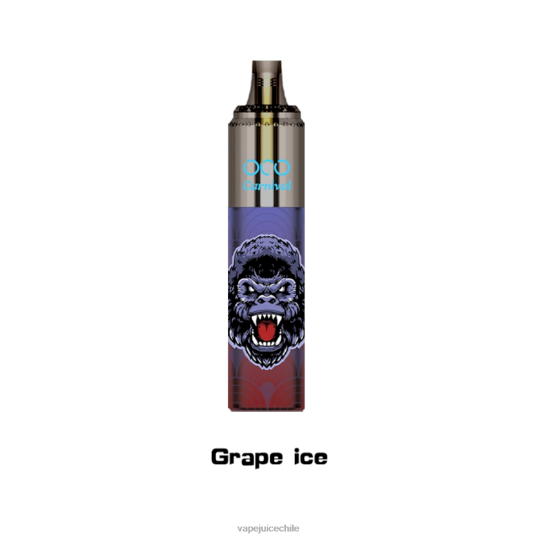 B0PZ6350 Vape Recargable - hielo de uva LAVIE OCO carnaval 10000 bocanadas