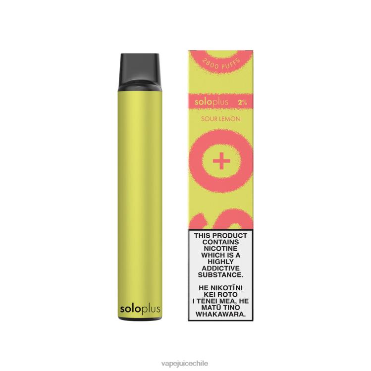 Cigarro Electrónico Chile limón agrio - Solo Plus vaporizador desechable 4V4T836