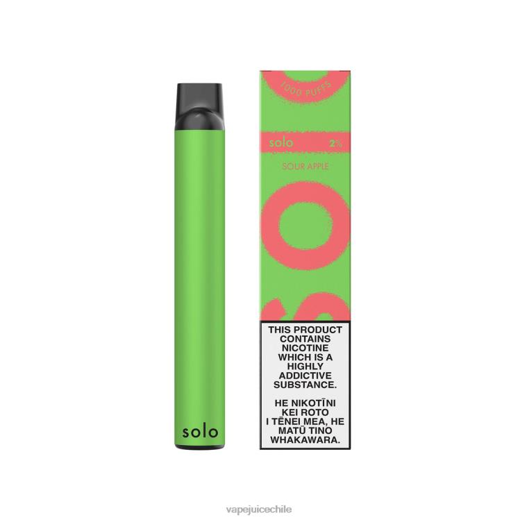 Vape Chile manzana agria - Solo vaporizador desechable 4V4T85