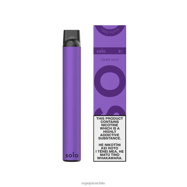 Vape Desechable menta de uva - Solo vaporizador desechable 4V4T87