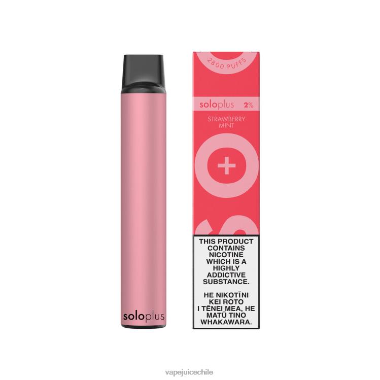 Vape Recargable menta fresa - Solo Plus vaporizador desechable 4V4T826