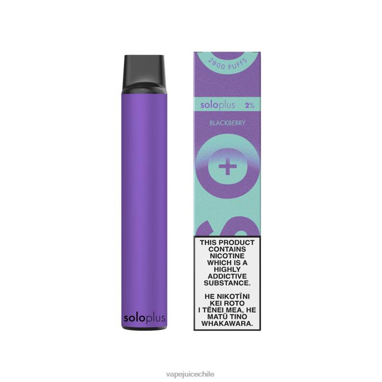 Vape Recargable zarzamora - Solo Plus colección paraíso vape desechable 4V4T838