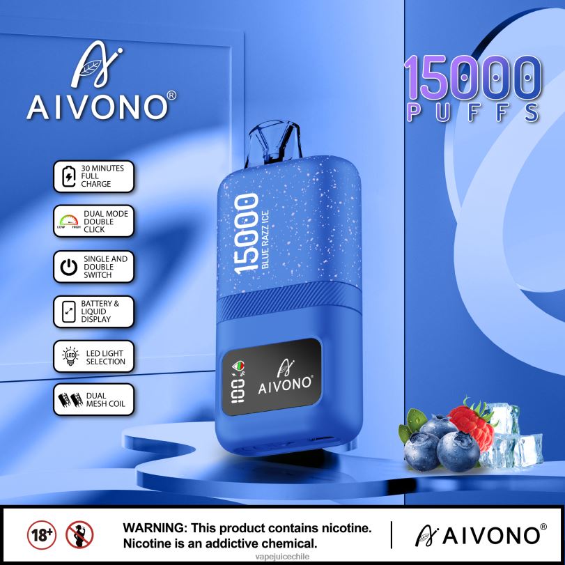 Aivono AIM magic 15000 hielo azul - 8N0N864 Cigarro Electrónico Chile
