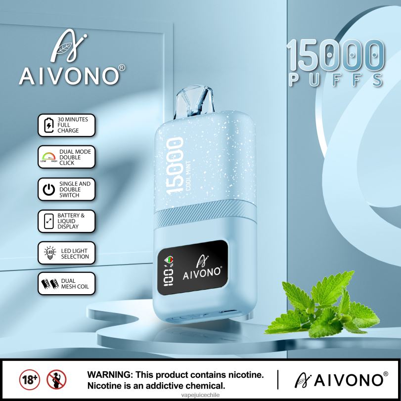 Aivono AIM magic 15000 menta fresca - 8N0N862 Vape Recargable