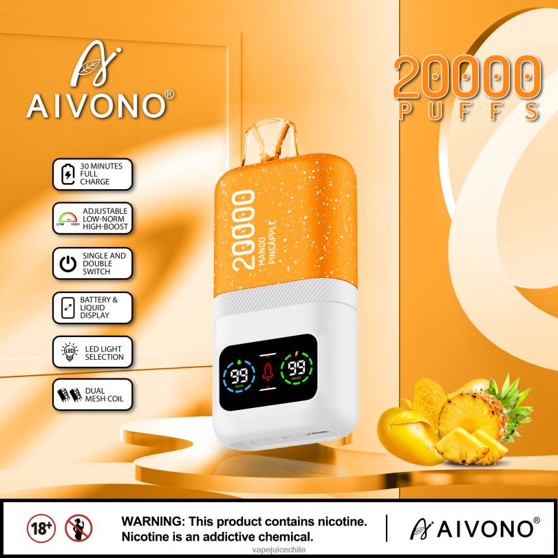 Aivono AIM magic 20000 mango piña - 8N0N877 Vape Chile