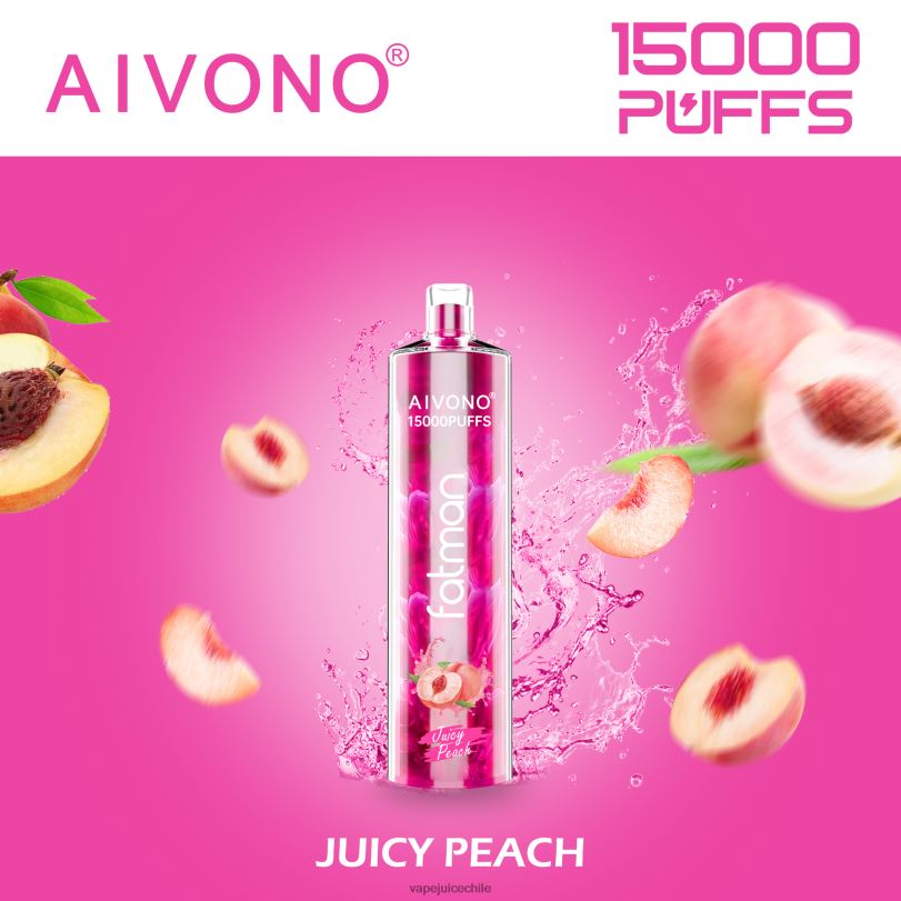 Aivono FATMAN 15000 durazno jugoso - 8N0N817 Vape Chile
