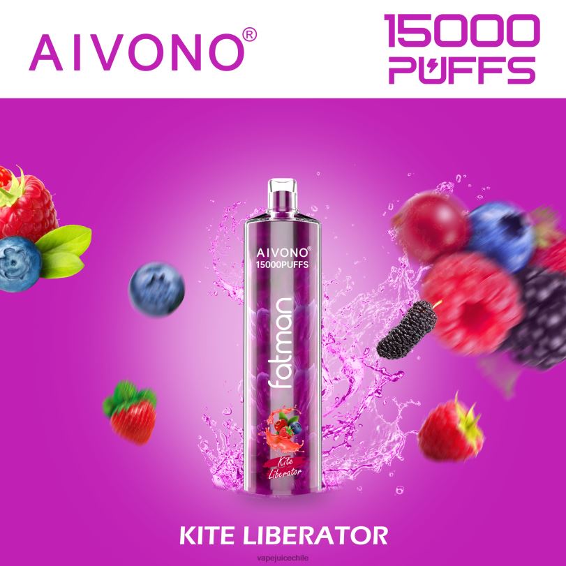 Aivono FATMAN 15000 libertador de cometas - 8N0N813 Vape Chile