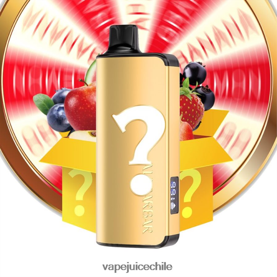 Alibarbar Ingot 20000 vaporizadores desechables ruleta de sabores V0F08036 Vape Chile