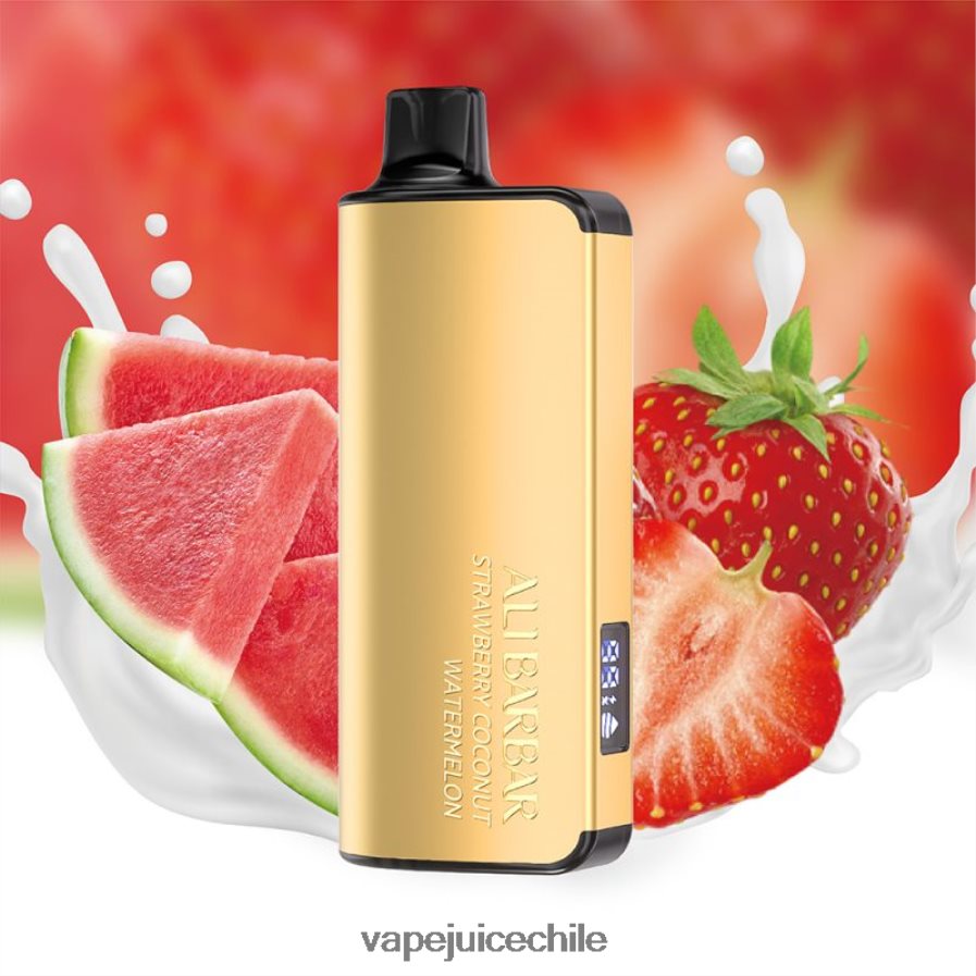 Alibarbar Ingot 20000 vaporizadores desechables sandía coco fresa V0F08043 Vape Recargable