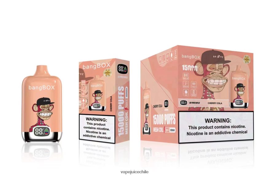 Cigarro Electrónico Chile N64Z0H40 cola de cereza - Bang Box 15000 bocanadas