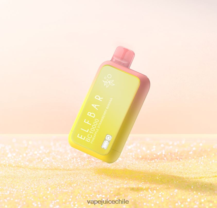 piña fresa plátano