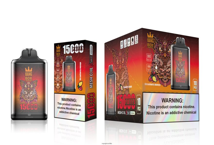 Vape Chile N64Z0H101 mango fresa - Bang Box s1-15000 bocanadas