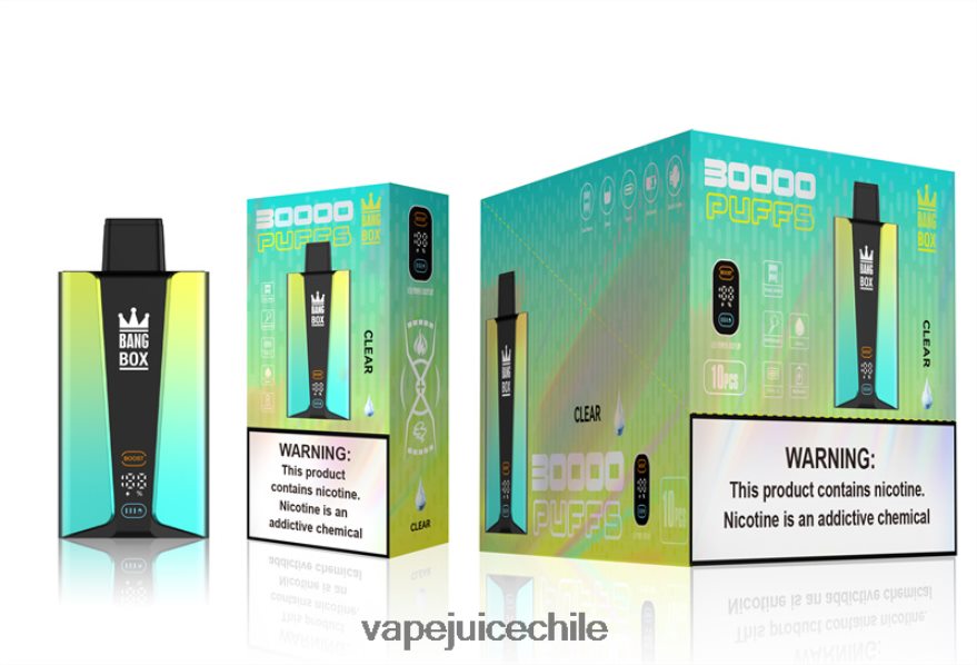 Vape Chile N64Z0H76 claro - Bang Box Pantalla inteligente de 30000 inhalaciones