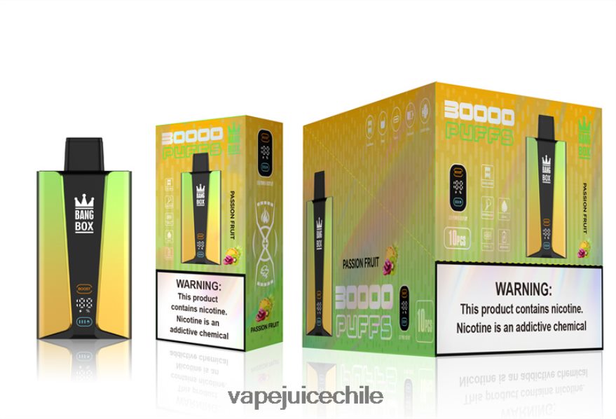 Vape Desechable N64Z0H84 granadilla - Bang Box Pantalla inteligente de 30000 inhalaciones